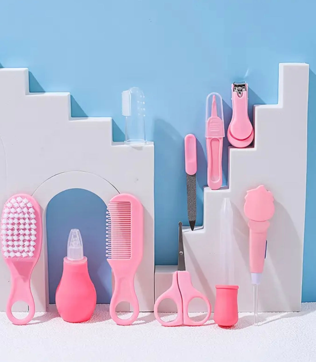Kit di Toelettatura con Custodia da Viaggio – Set Completo per Manicure e Cura Personale