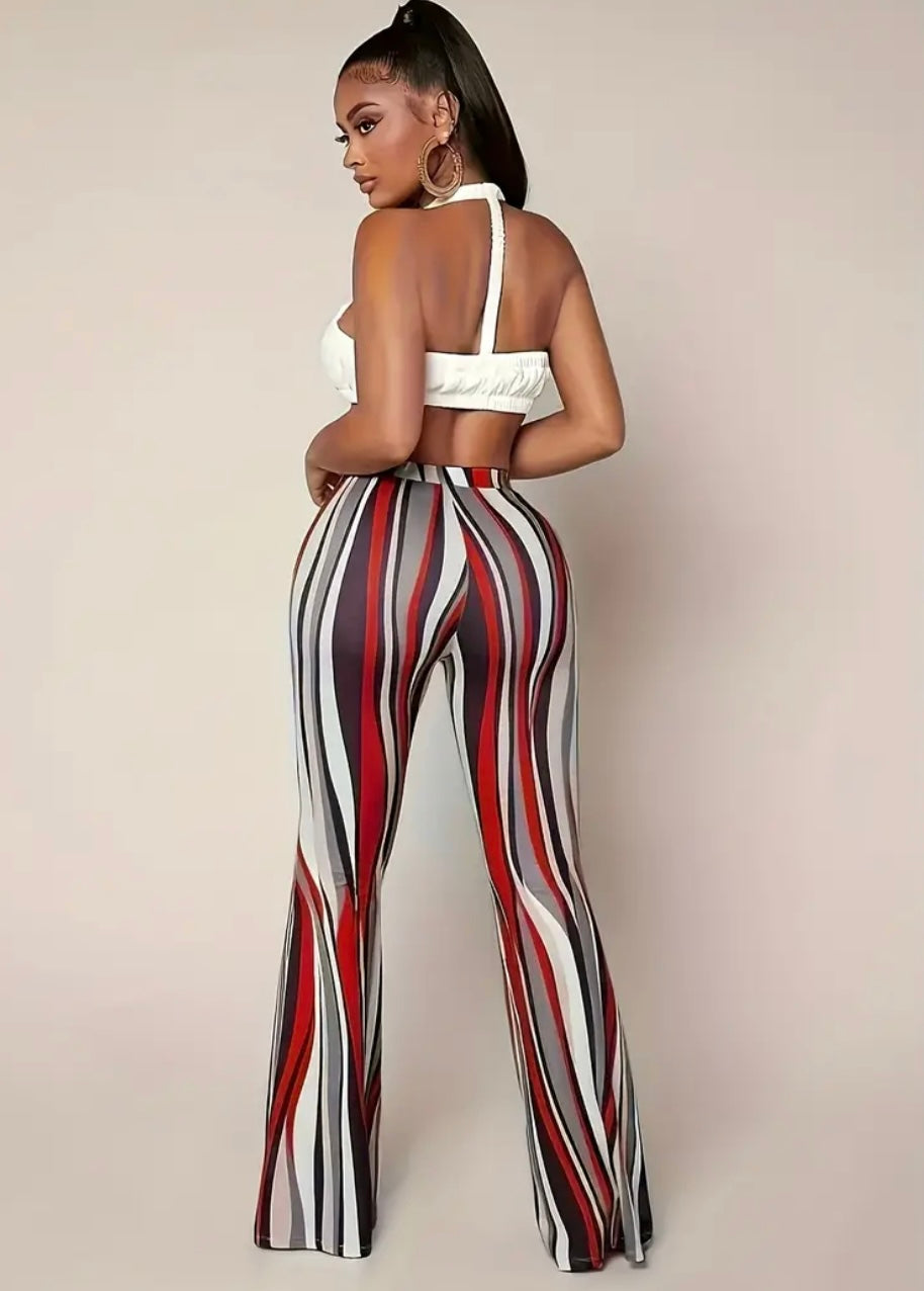 Pantaloni a Zampa Eleganti da Donna