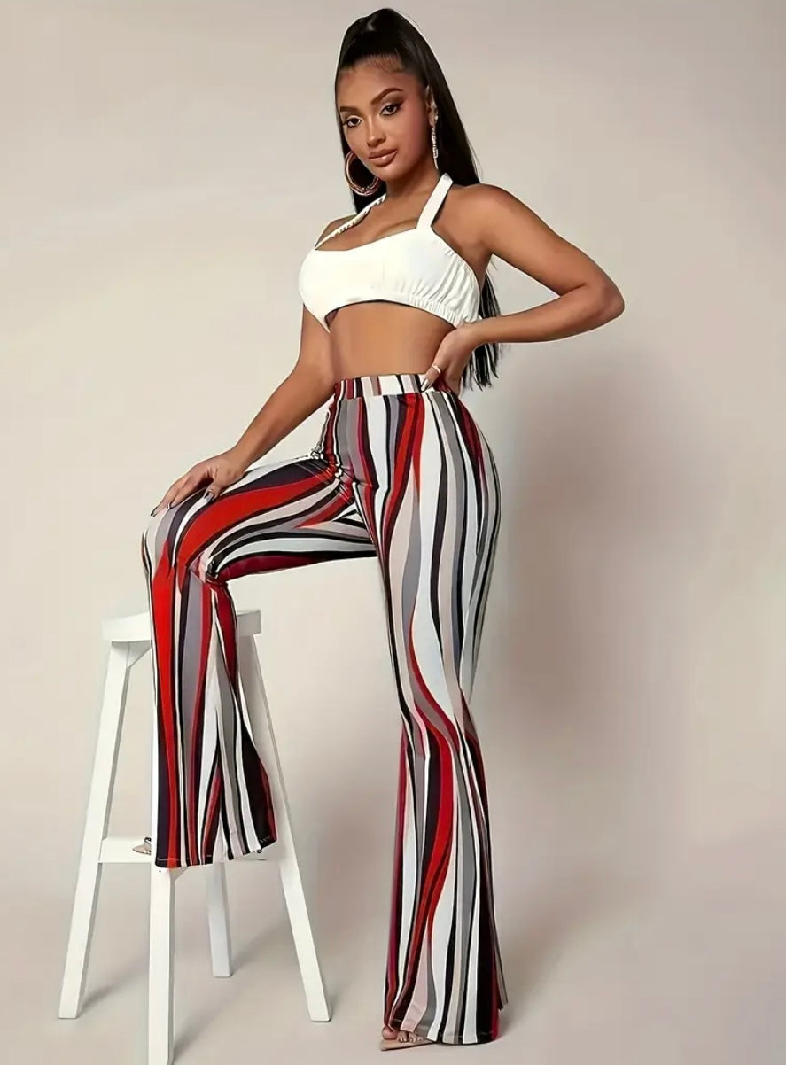 Pantaloni a Zampa Eleganti da Donna