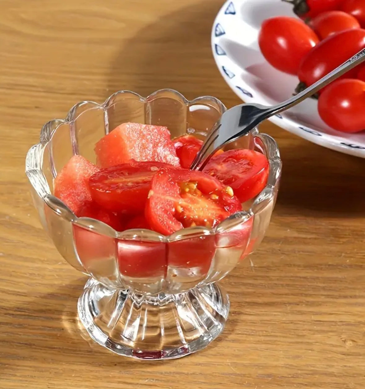 Set da 4/6 Coppe in Vetro – Eleganza per i Tuoi Dessert