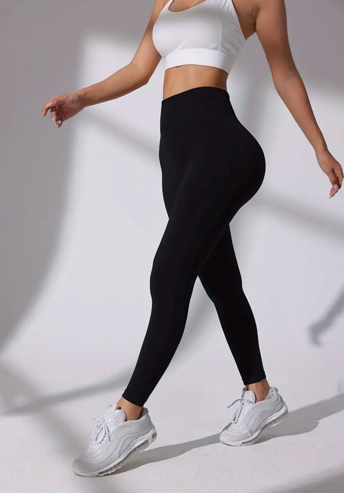 3pz Leggings da Yoga a Vita Alta da Donna - Elasticizzati