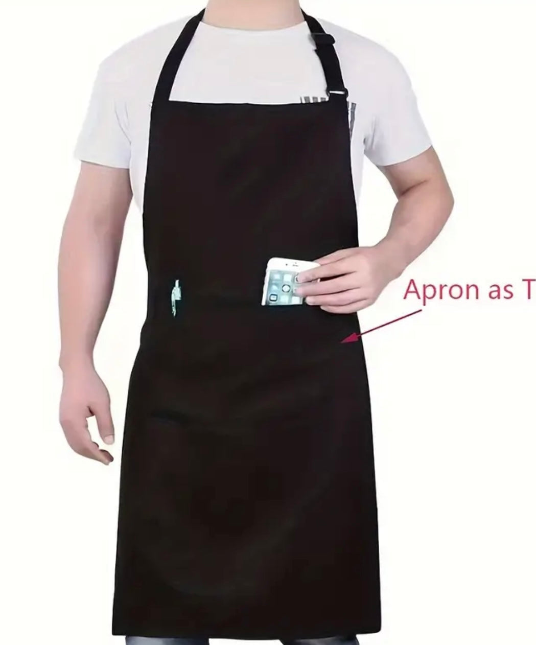 Set da 2/4 Grembiuli da Cucina Personalizzabili – Resistenti, Regolabili e Perfetti per Chef Casalinghi