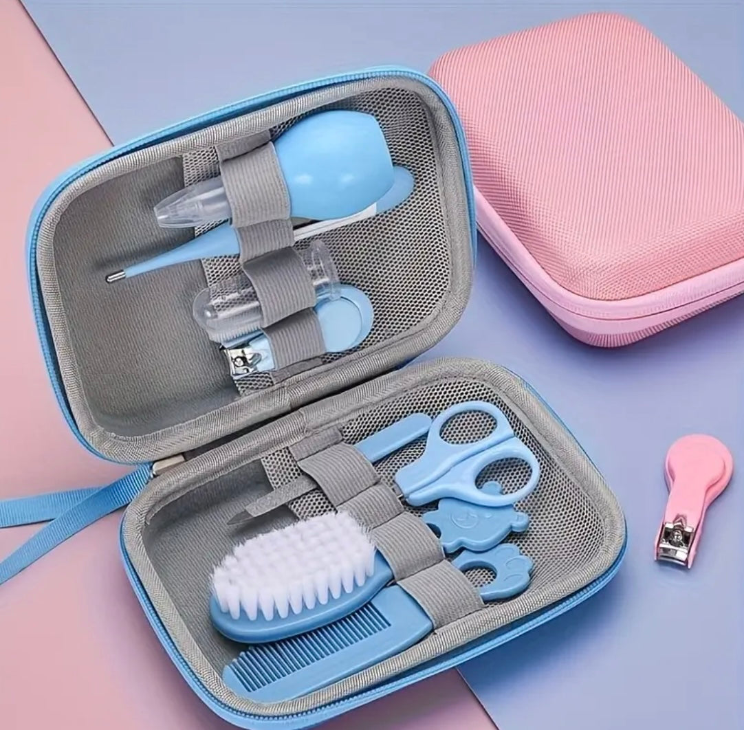 Kit di Toelettatura con Custodia da Viaggio – Set Completo per Manicure e Cura Personale