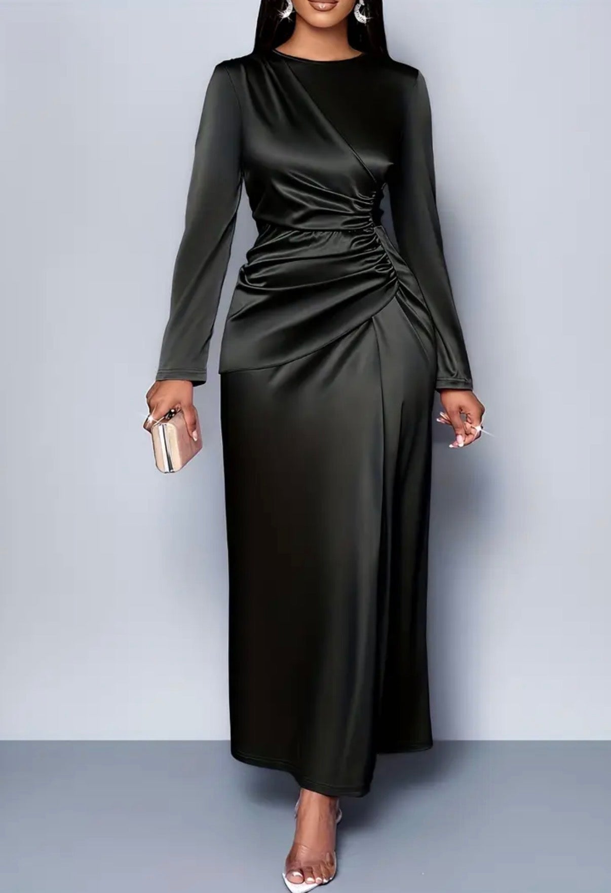 Abito Lungo Maxi Bodycon da Donna