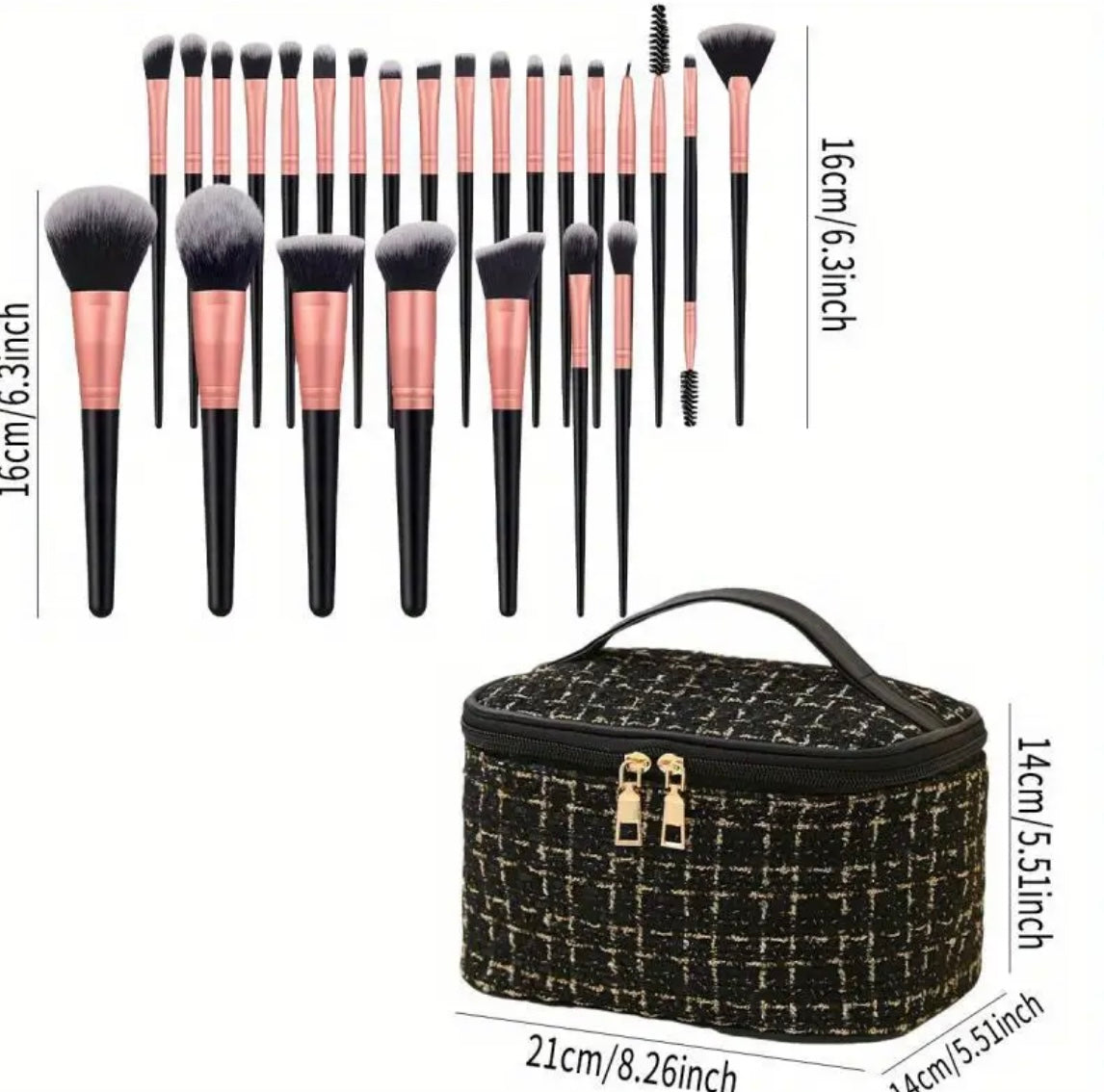 Set Trucco Completo da 47 Pezzi – Tutto ciò che ti serve per un make-up perfetto