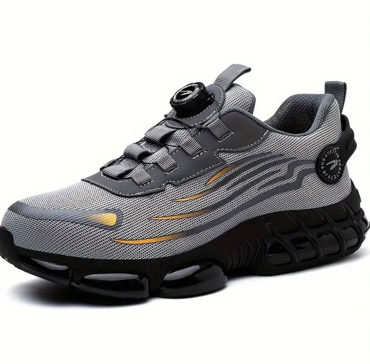 Scarpe da Lavoro Uomo con Suola a Cuscino d'Aria,