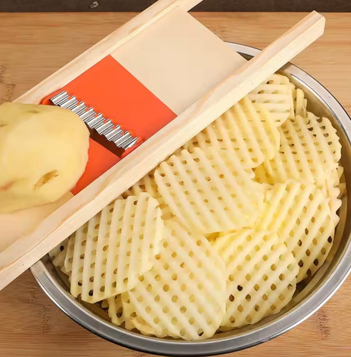 Affettatrice per patate tagliata griglia per patate