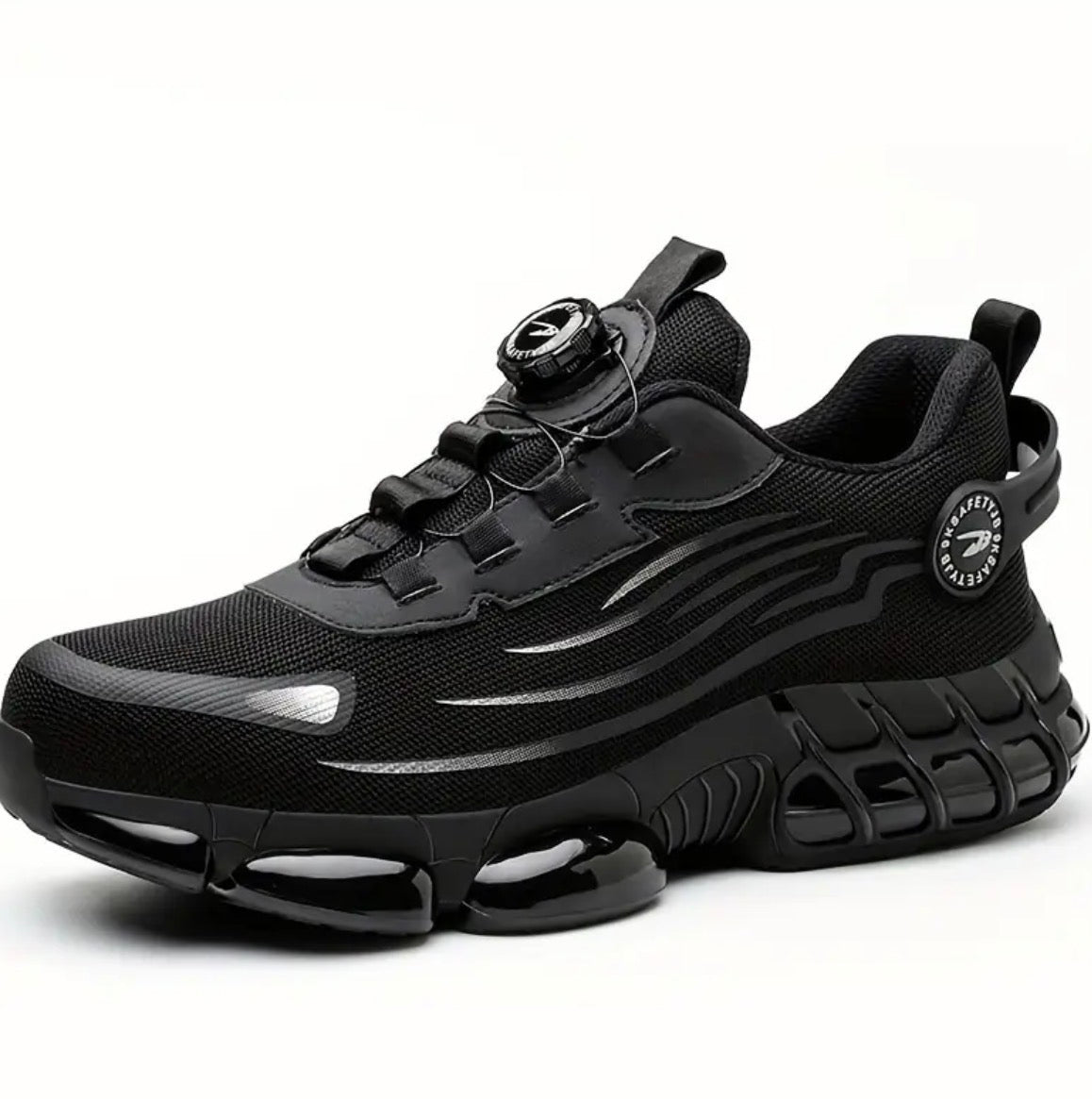 Scarpe da Lavoro Uomo con Suola a Cuscino d'Aria,