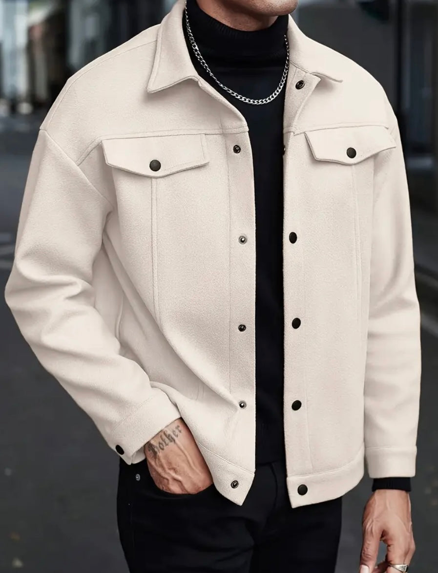 Giacca Casual da Uomo in Stile Europeo