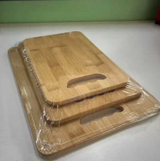 Set di 3 Taglieri in Legno