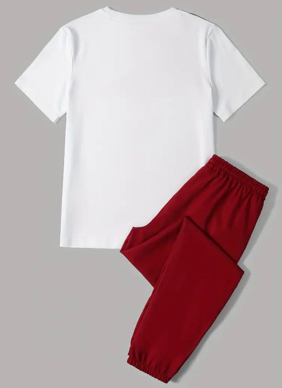 Completo Sportivo Uomo – T-Shirt a Manica Corta e Pantaloni Lunghi