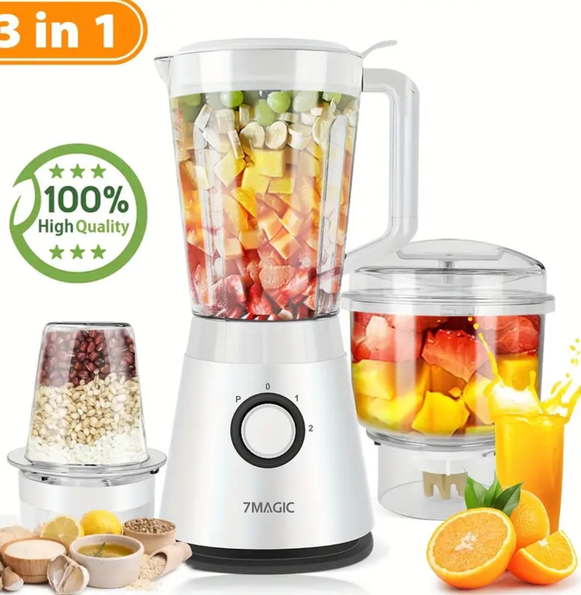 Frullatore Domestico 1500ML – Per Sorbetti, Frullati e Spremute