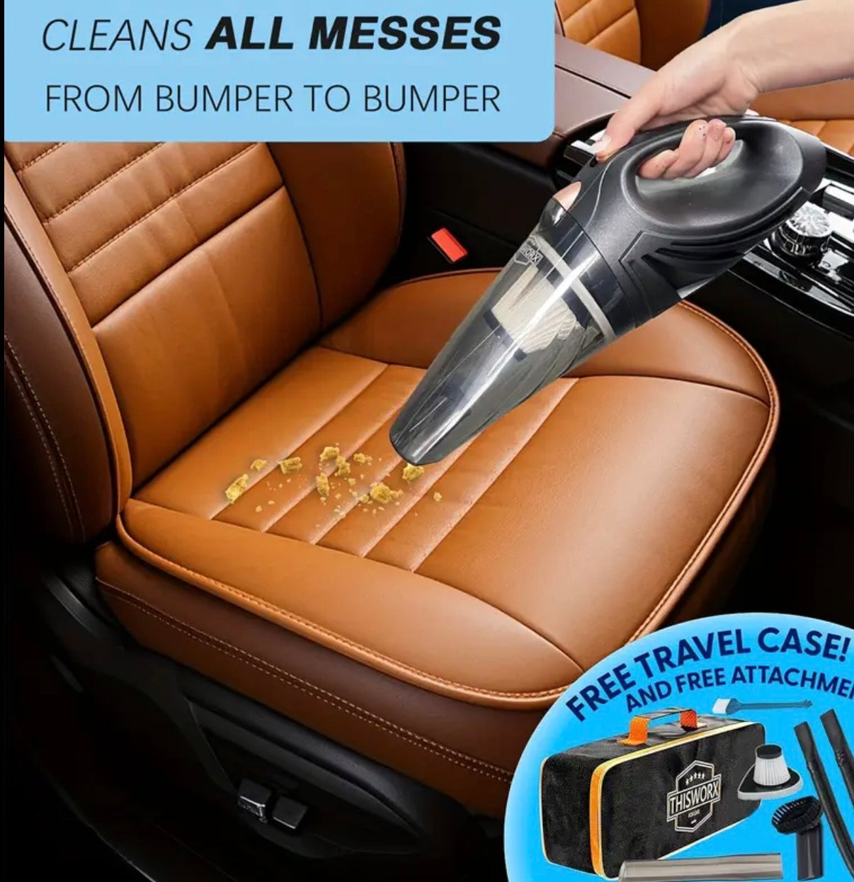 ThisWorx Aspirapolvere per auto