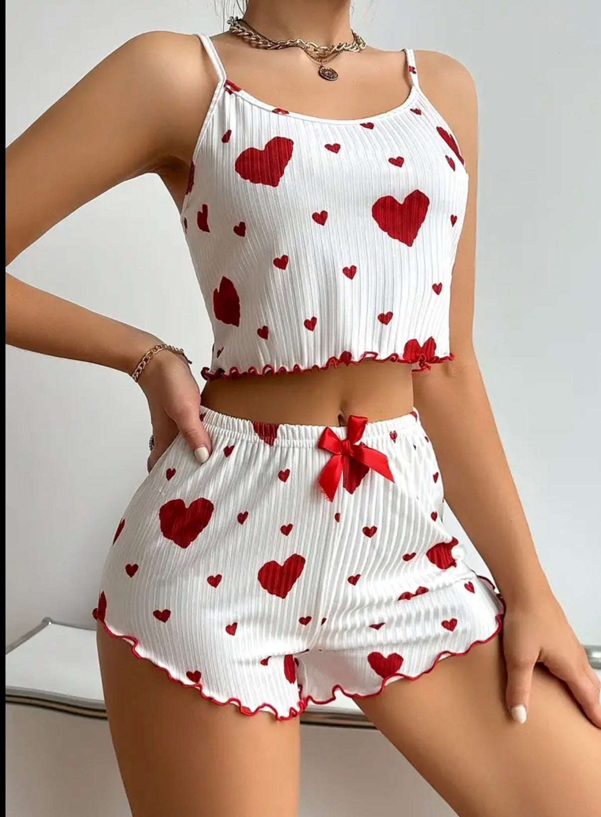 pigiama con canottiera