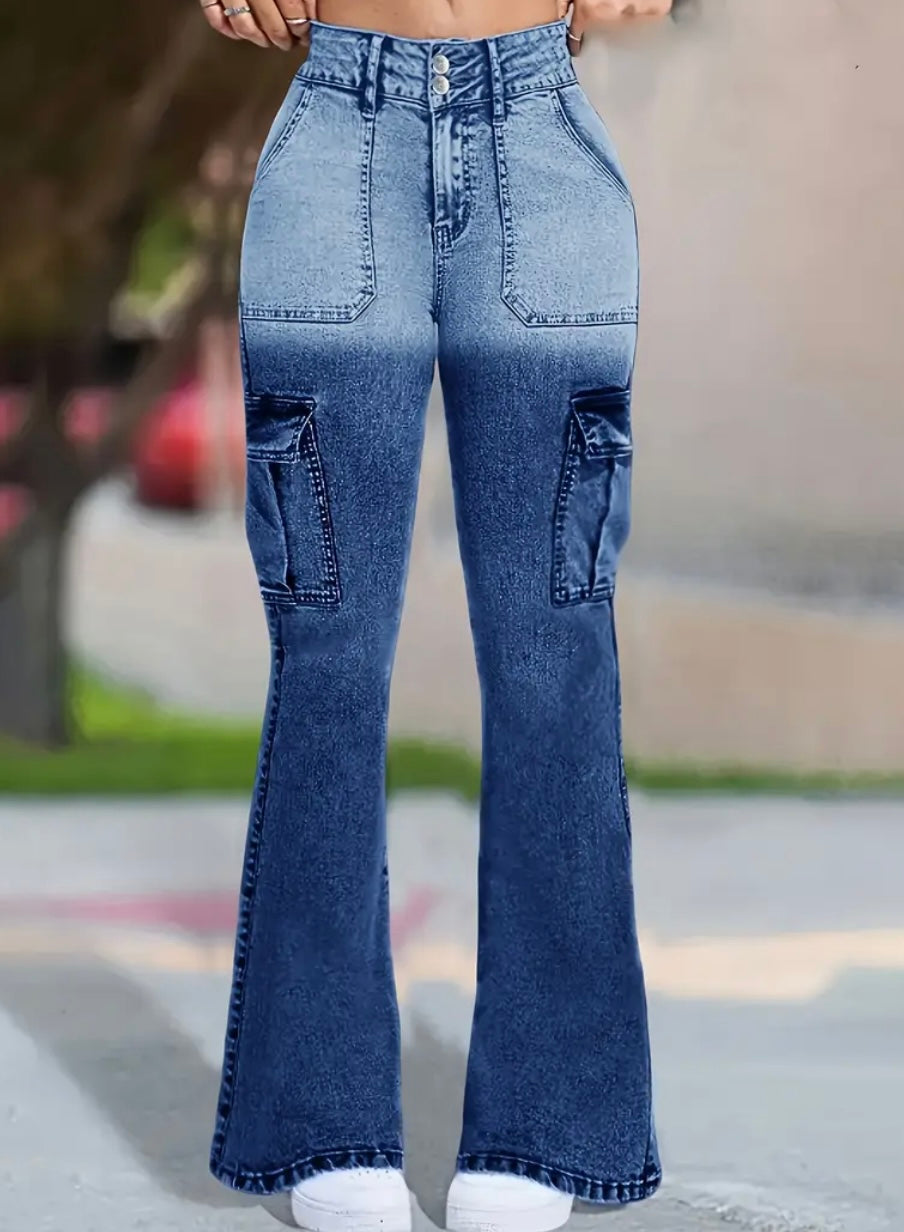 Jeans Cargo Svasati da Donna