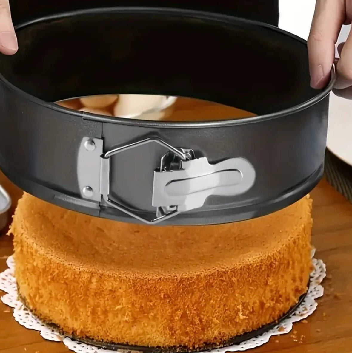 6 Stampi per Dolci con Fondo Rimovibile