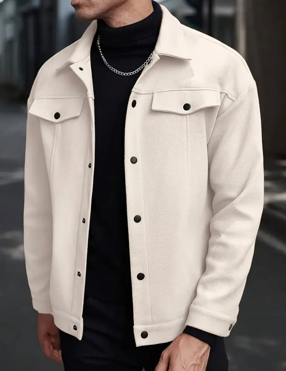 Giacca Casual da Uomo in Stile Europeo
