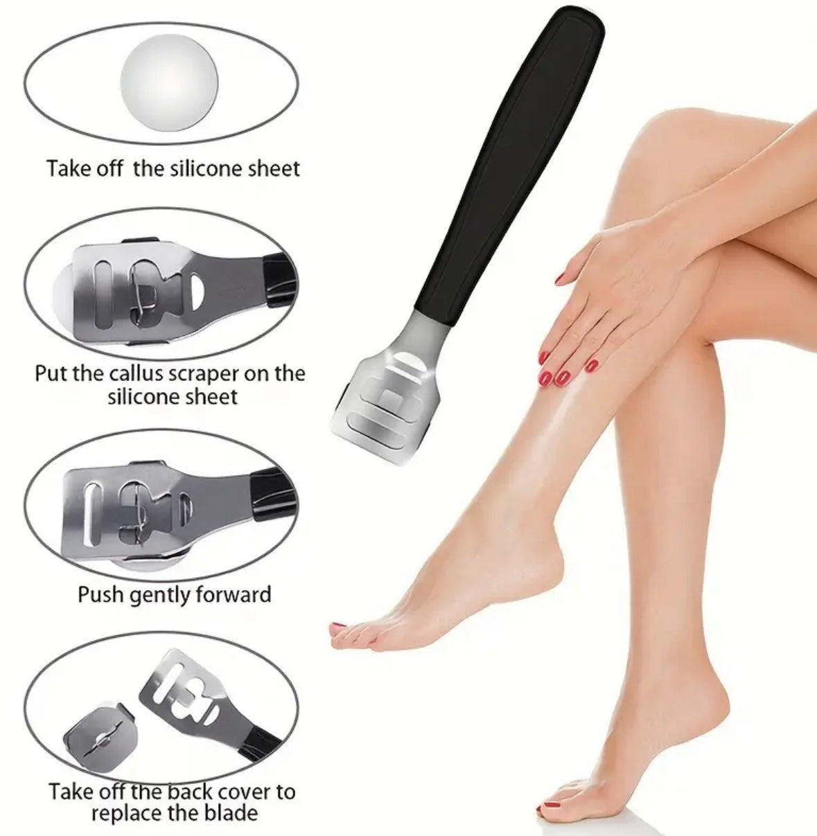 Kit Professionale Cura Piedi 36-in-1 – Rimozione Pelle Morta e Trattamenti Completi