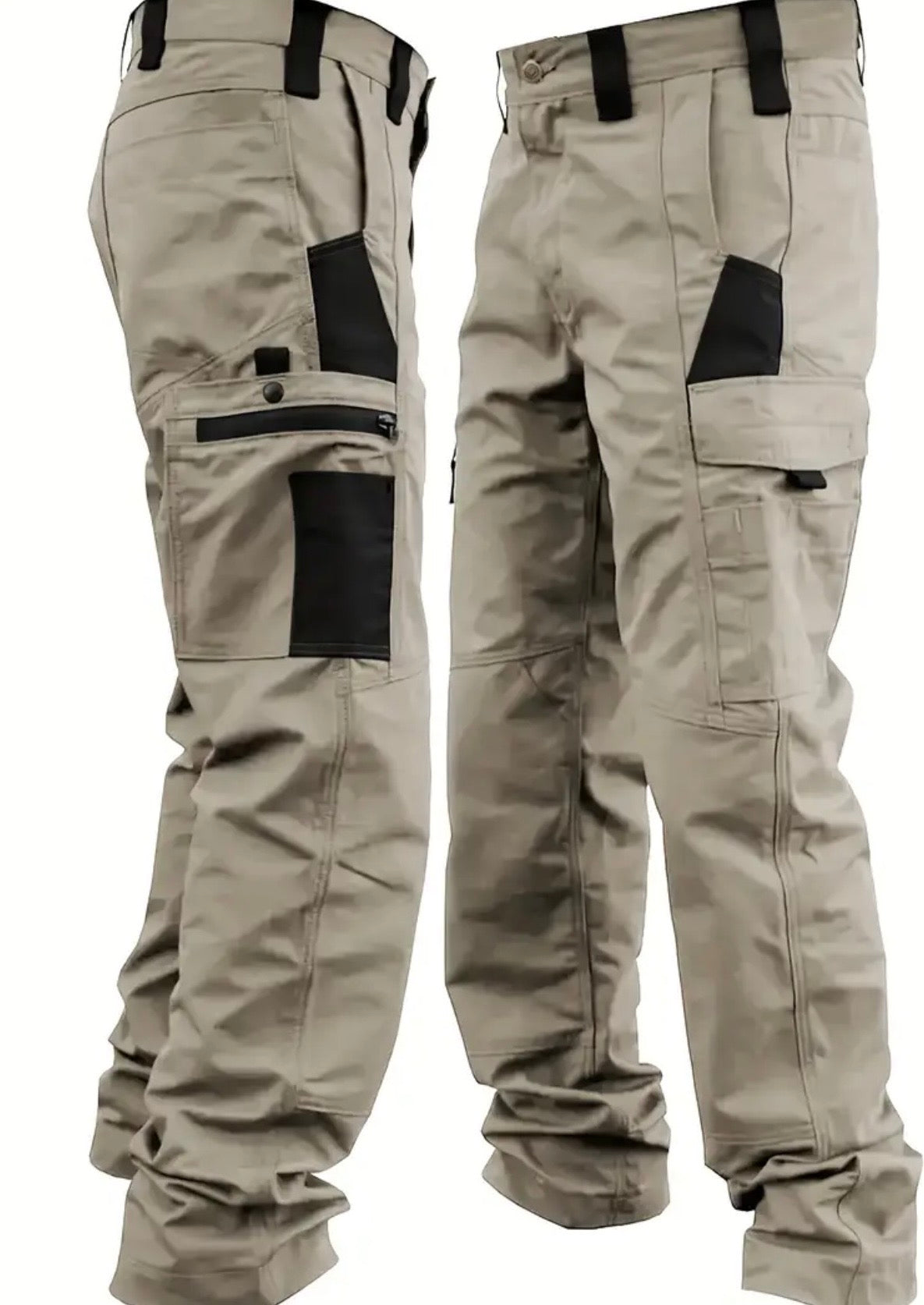 Pantaloni tattici da uomo - Resistente, resistente alle lacrime, design multi-tasca per attività all'aperto