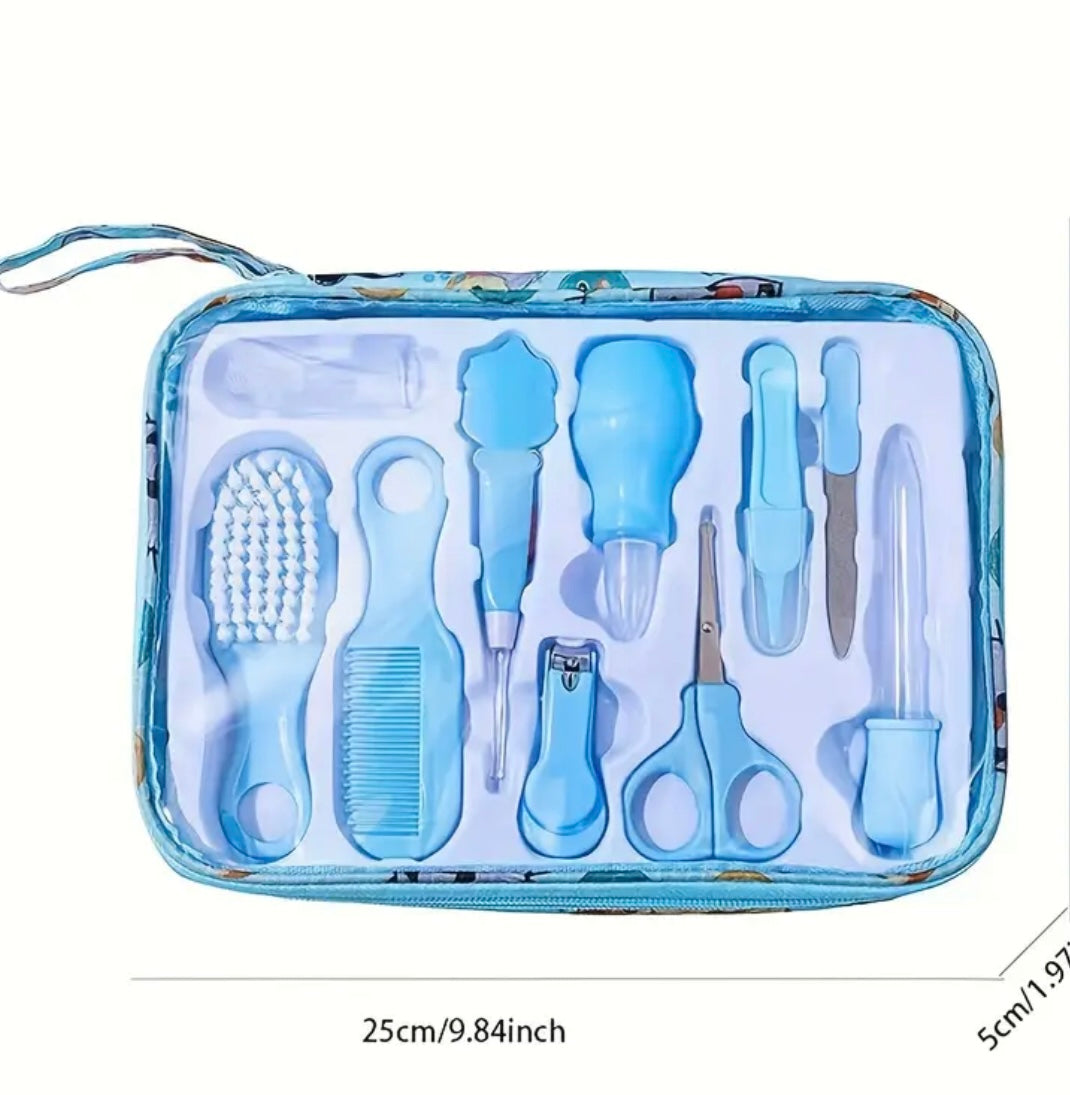 Kit di Toelettatura con Custodia da Viaggio – Set Completo per Manicure e Cura Personale