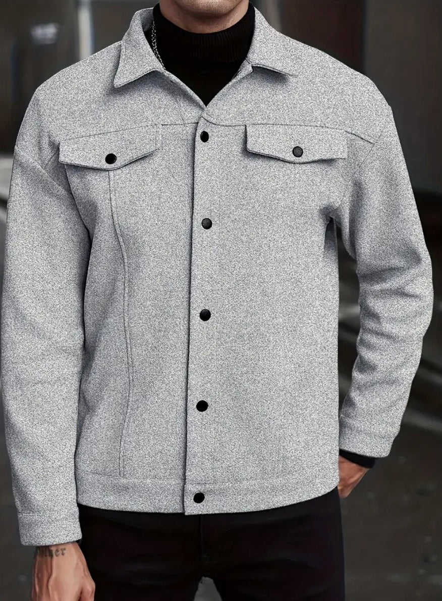 Giacca Casual da Uomo in Stile Europeo