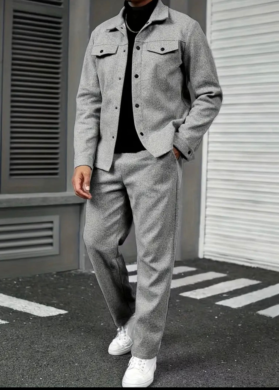Completo Casual da Uomo a Due Pezzi