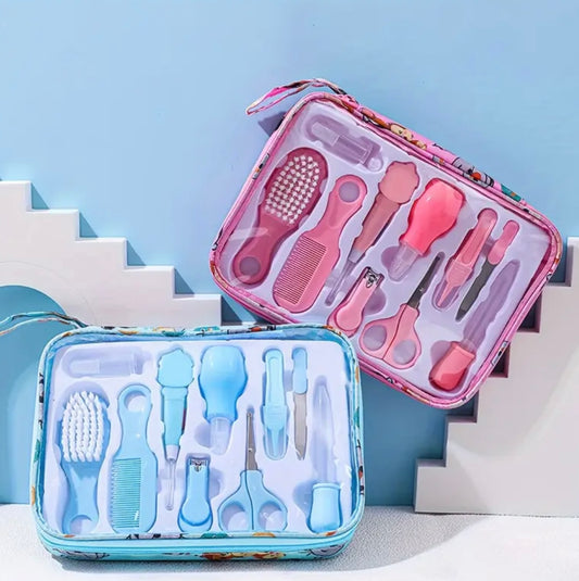 Kit di Toelettatura con Custodia da Viaggio – Set Completo per Manicure e Cura Personale