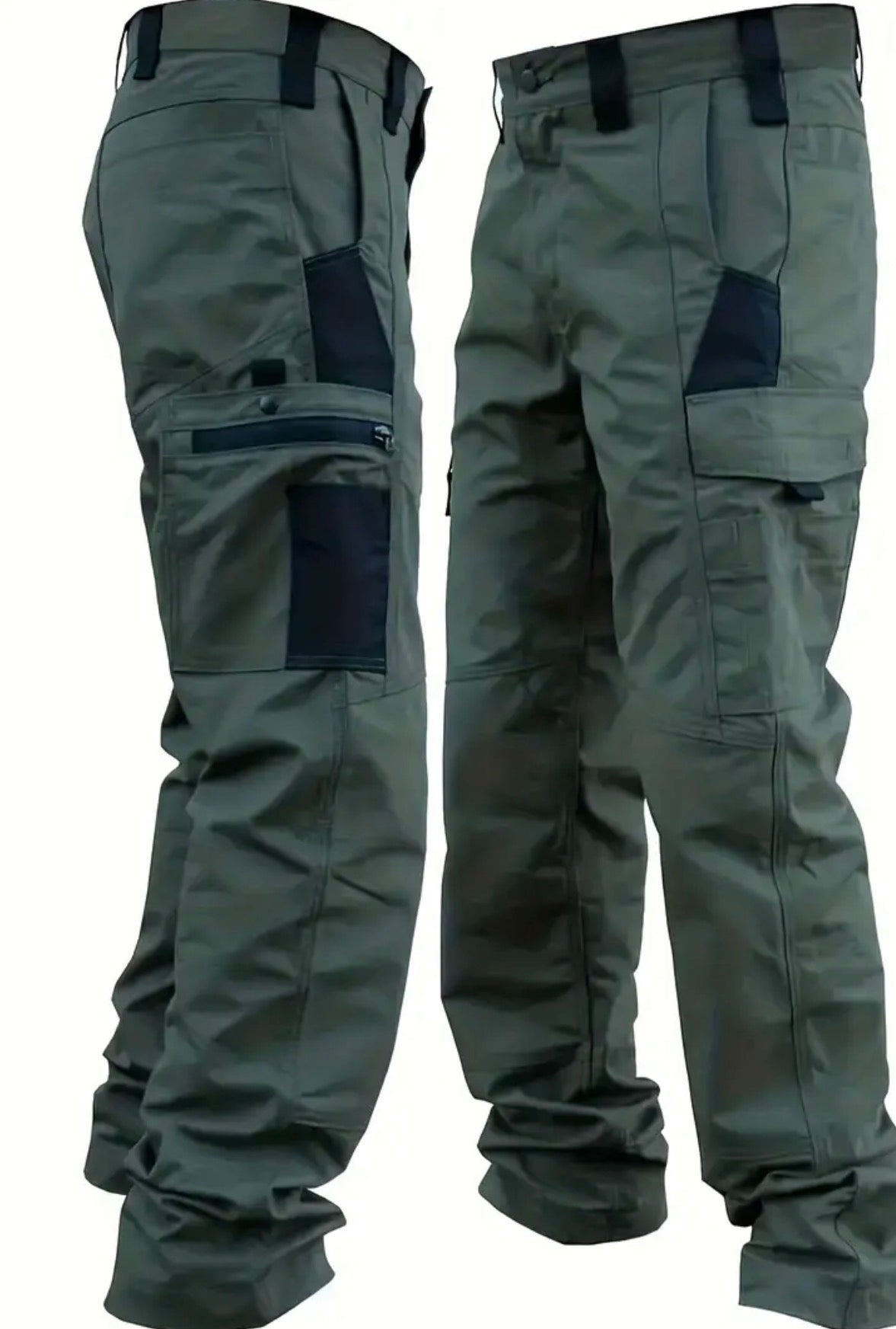 Pantaloni da Lavoro Uomo con Tasche Multiple