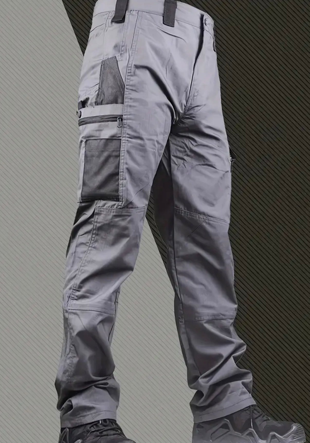 Pantaloni tattici da uomo - Resistente, resistente alle lacrime, design multi-tasca per attività all'aperto