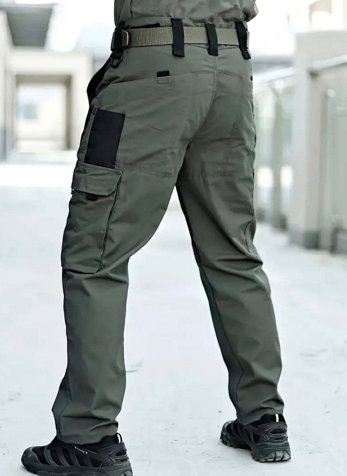 Pantaloni da Lavoro Uomo con Tasche Multiple