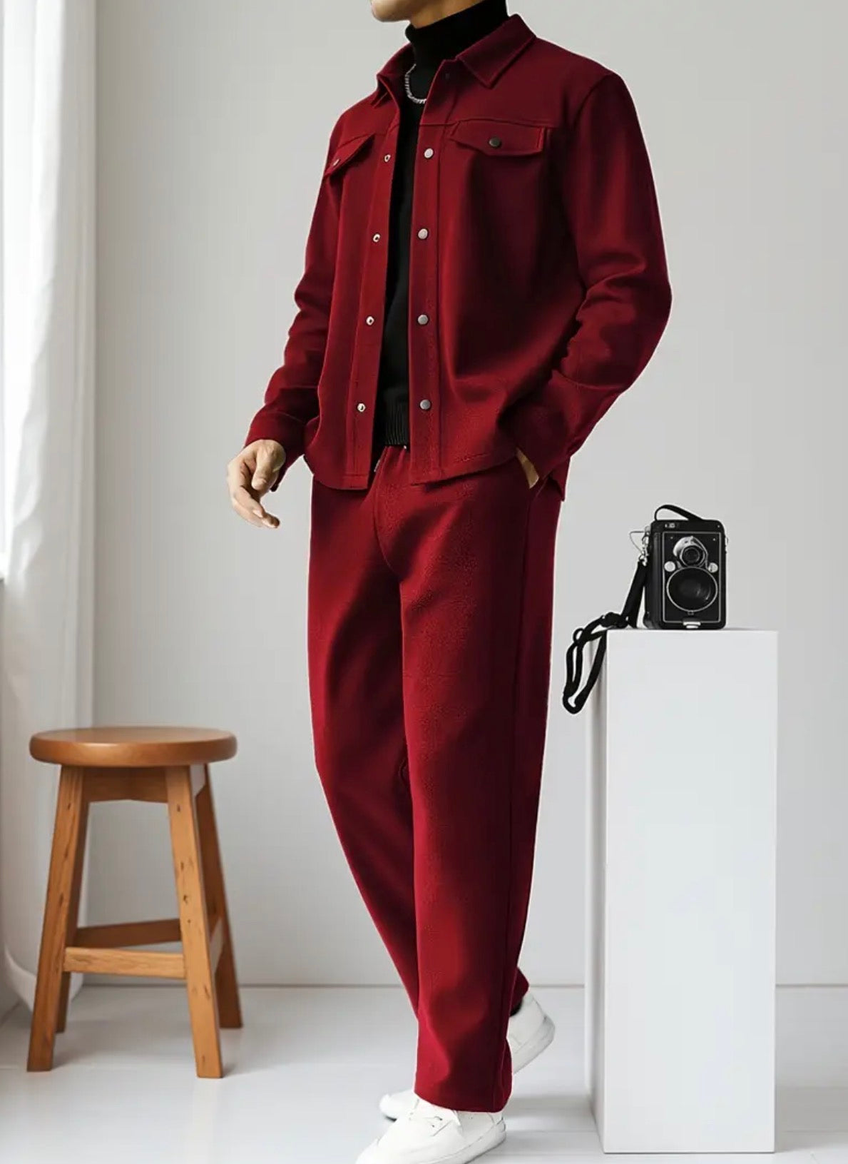 Completo Casual da Uomo a Due Pezzi