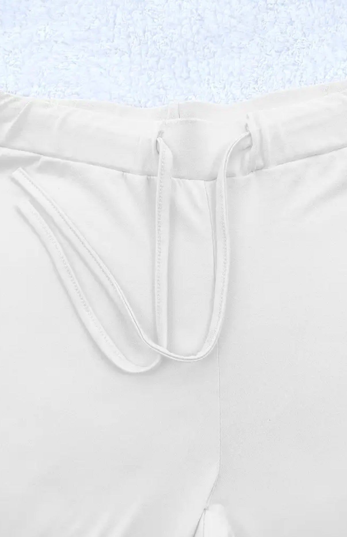 Pantaloni Donna a Vita Alta Elasticizzati - Pantaloni Slim in Fibra Sliky