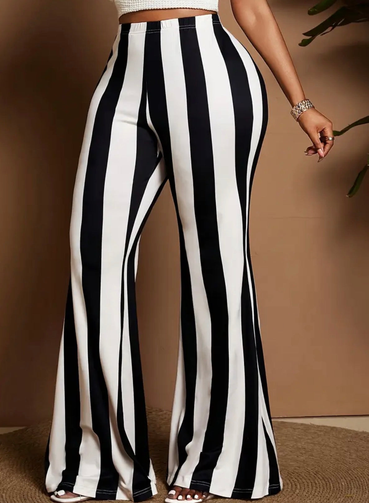 Pantaloni a Zampa d'Elefante Donna