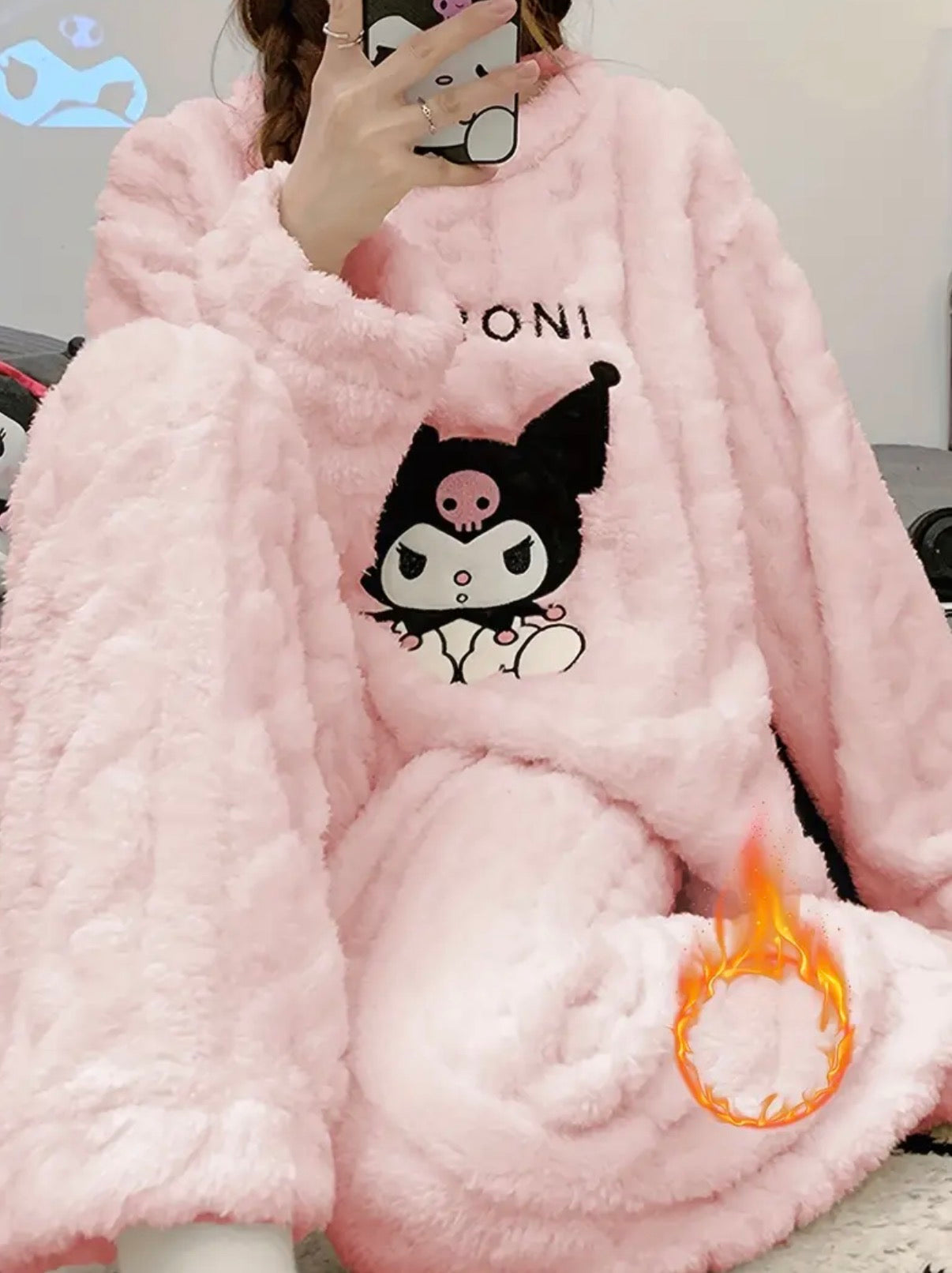 Pyjama Autunno e Inverno Nuovo per Donne Sanrio