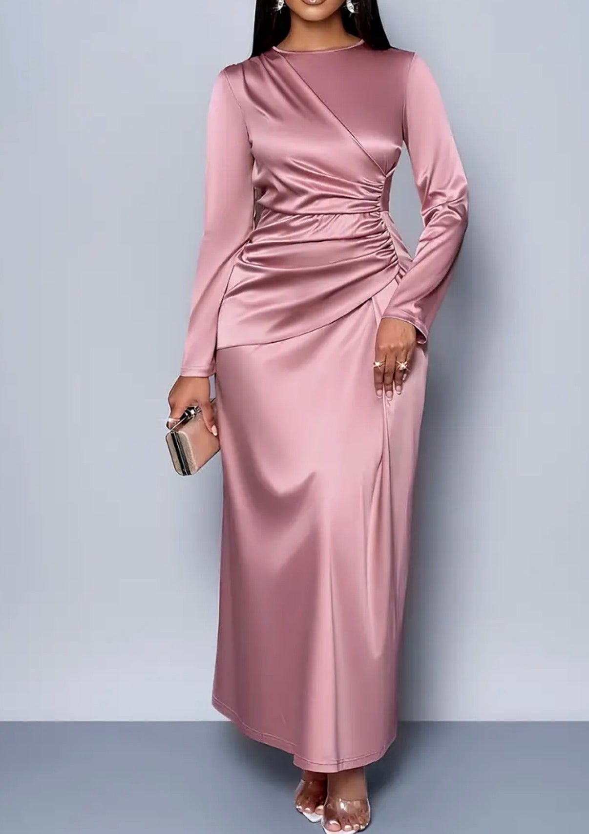 Abito Lungo Maxi Bodycon da Donna