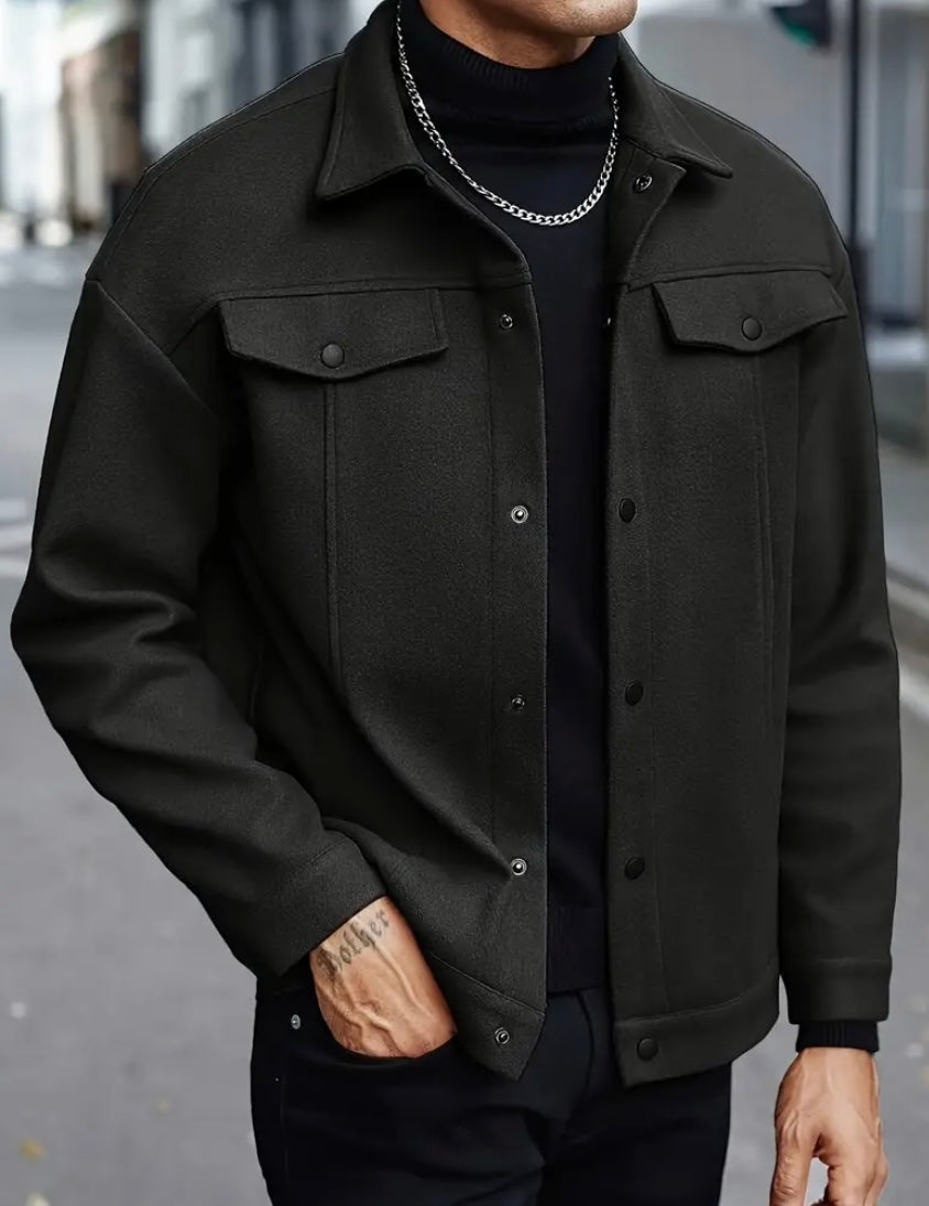 Giacca Casual da Uomo in Stile Europeo