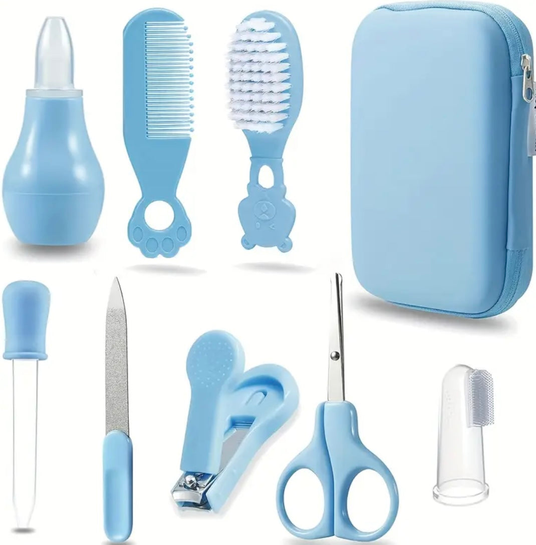 Kit di Toelettatura con Custodia da Viaggio – Set Completo per Manicure e Cura Personale