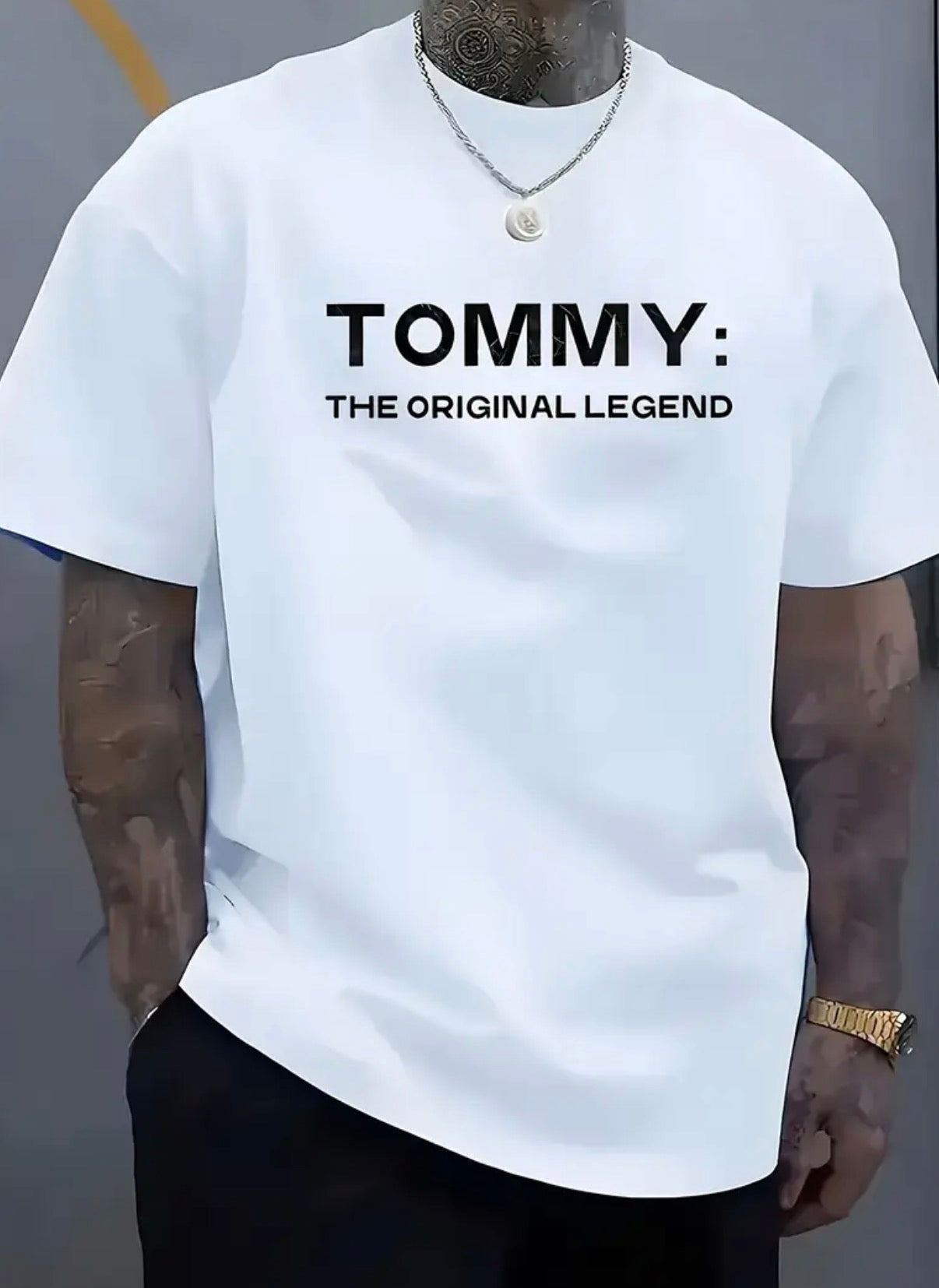 Maglietta da Uomo-Tommy