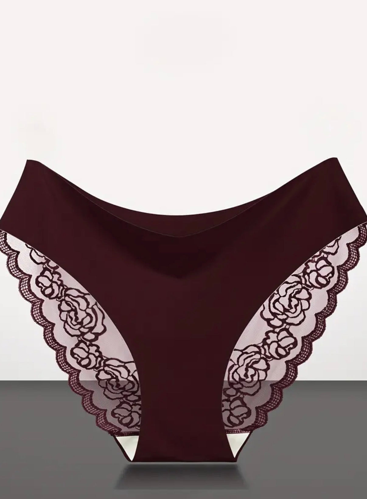 5 pezzi di mutandine senza cuciture in pizzo per donne