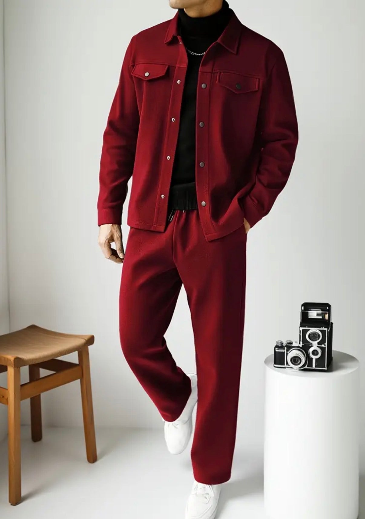 Completo Casual da Uomo a Due Pezzi