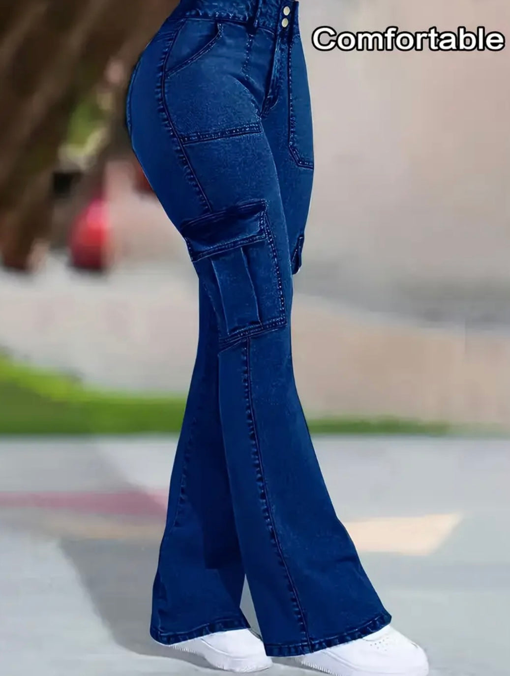 Jeans Cargo Svasati da Donna