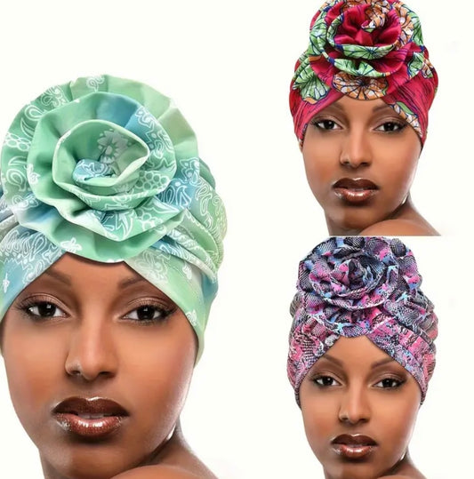 Set 4 Turbanti Bohemien da Donna