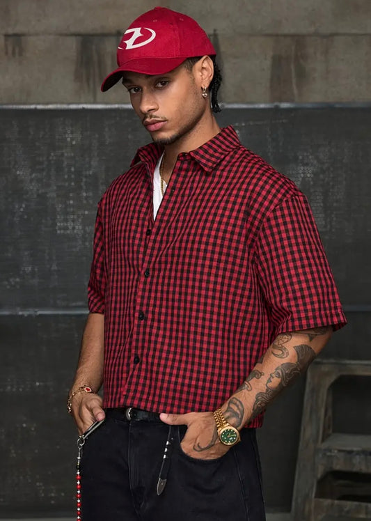 Camicia Estiva da Uomo a Maniche Corte