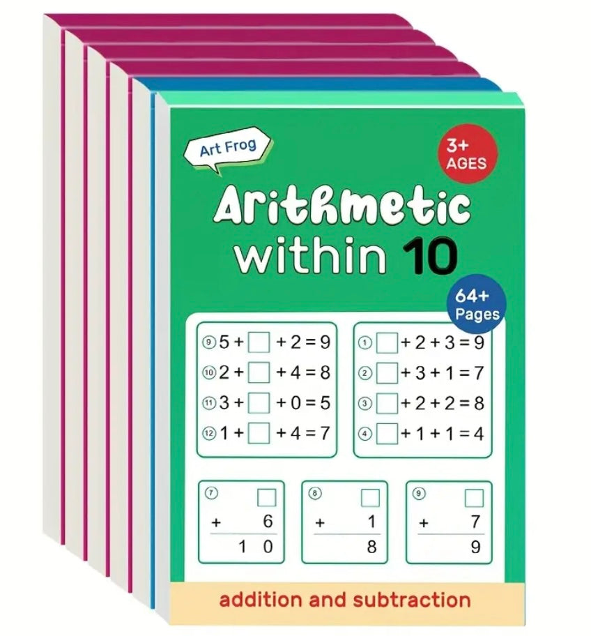 Set di 6 Libri Educativi