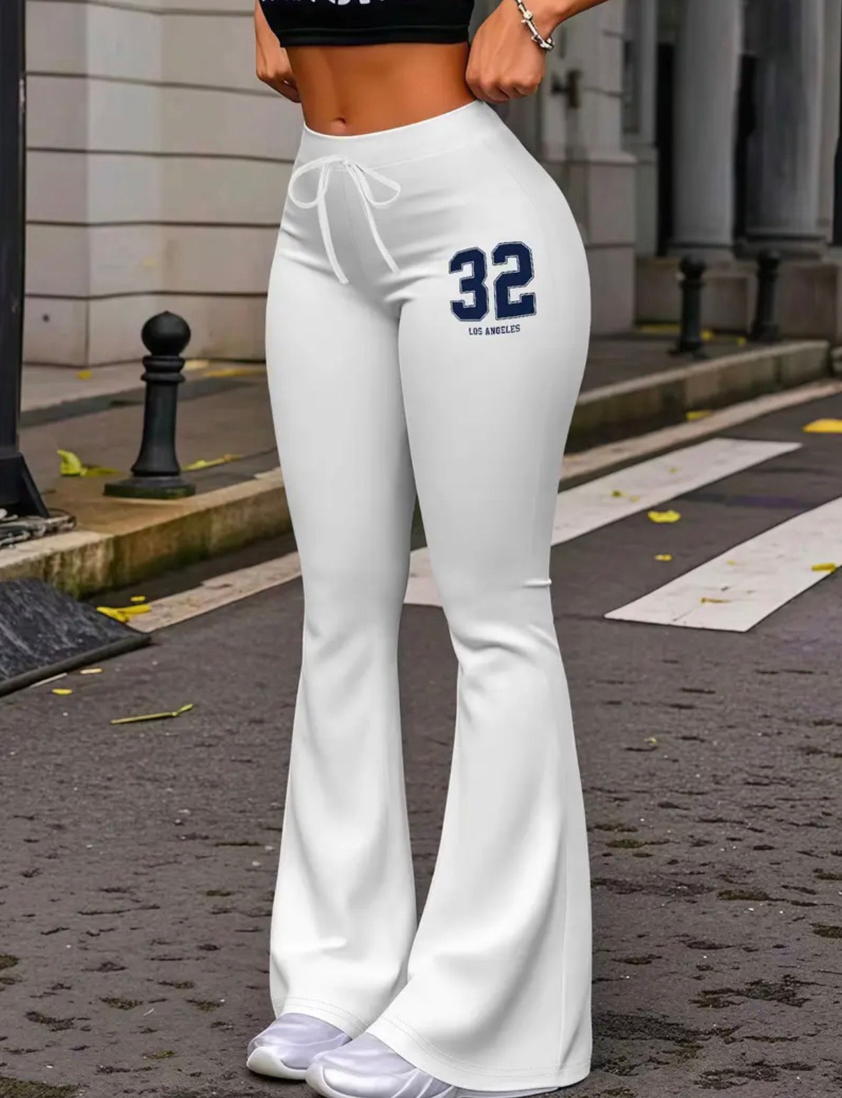 Pantaloni Donna a Vita Alta Elasticizzati - Pantaloni Slim in Fibra Sliky