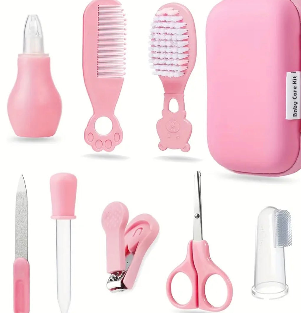 Kit di Toelettatura con Custodia da Viaggio – Set Completo per Manicure e Cura Personale