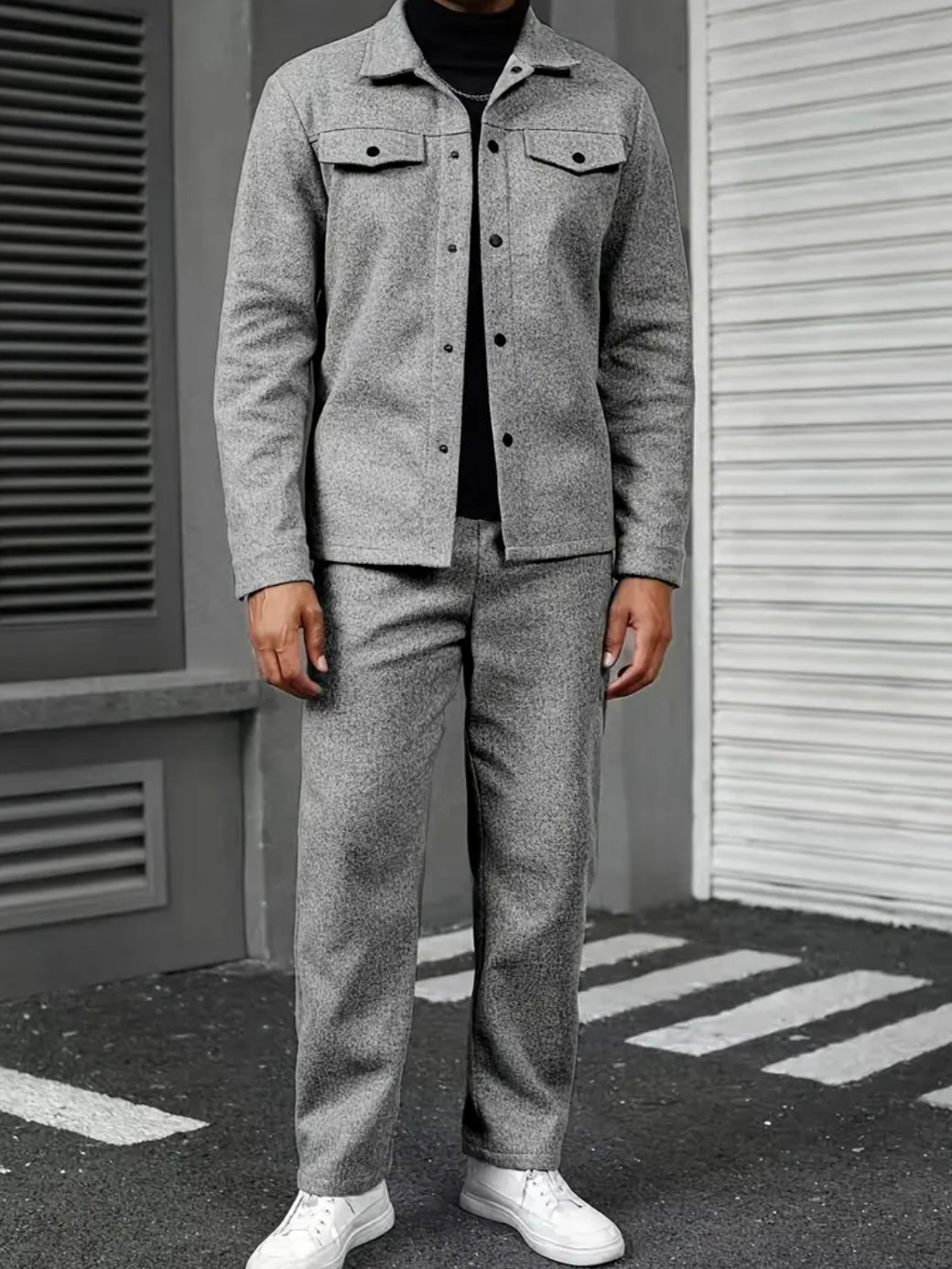 Completo Casual da Uomo a Due Pezzi